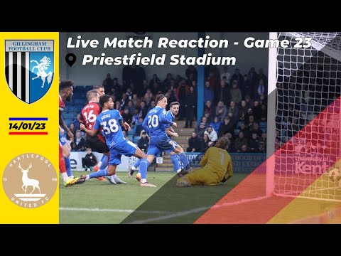 Gillingham vs Hartlepool United - German Gills Show - 14/01/2023 - Highlights