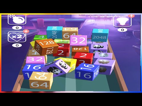 Merge Cubes 2048 Chain - Gameplay Walkthrough