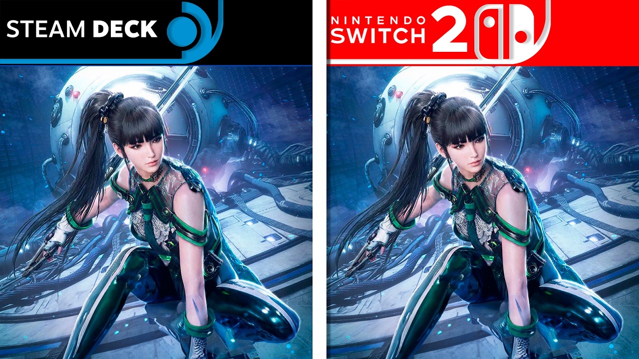 Stellar Blade | Switch 2 vs Steam Deck | Graphics Comparison