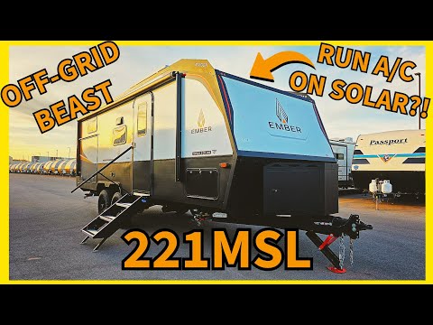 2026 Ember Overland 221MSL – The ULTIMATE Off-Grid Travel Trailer for the FAMILY! Full Tour & Review
