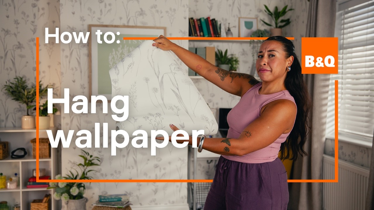 How to hang wallpaper: Step-by-step guide | B&Q