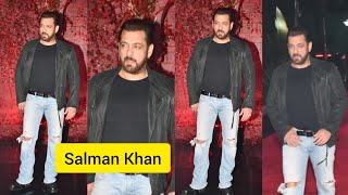 Salman Khan  Arrived At Grand Celebration Of Karan Johar 50 birthday party