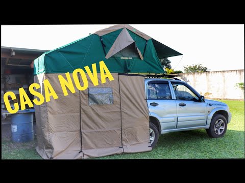 FULL PRESENTATION ROOF TOP TENT | TOPCAMP TOUR | DIY | New Home