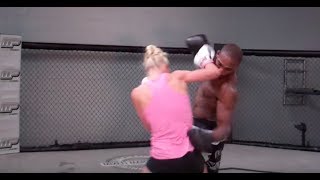 Holly Holm and Jon Jones Training Together