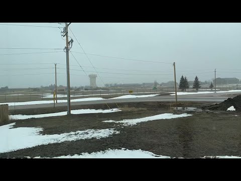24-hour timelapse of the winter storm in Box Elder