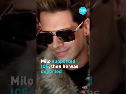 Milo supported ICE, then he was deported