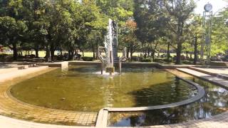 preview picture of video '[SHL25]蕨市民公園の噴水[4K] -The fountain in Warabi Civic Park-'