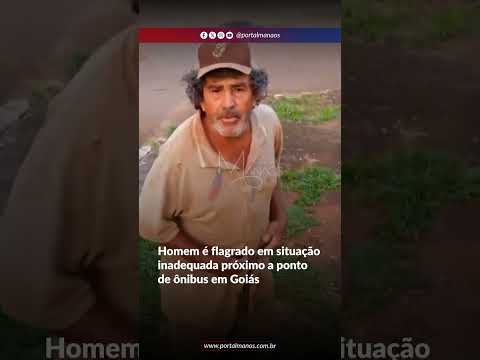 Mãe denuncia comportamento inadequado próximo a crianças em ponto de ônibus