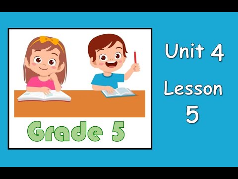 Grade 5 : Unit 4 - lesson 5 ( Multistep  story Problems )