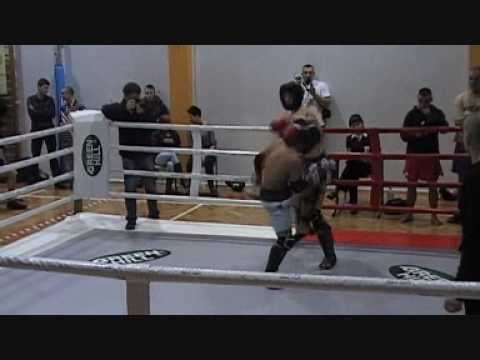 20.02.2010 Tomasz Sieradzki (czerwony) vs Dawid Kwiatkowski MT