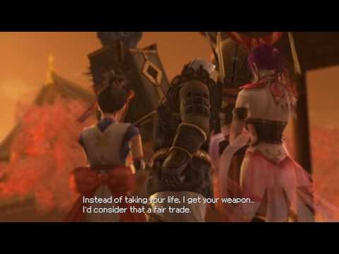 Warriors Orochi 2 (PSP) - Sanzang and Benkei CG Cutscenes (English)