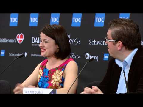 ESCKAZ in Copenhagen: Hersi Matmuja (Albania) press-conference