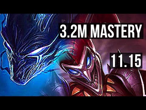 NOCTURNE vs SHACO (JUNGLE) | 11/1/8, 3.2M mastery, 800+ games, Godlike | EUW Diamond | v11.15