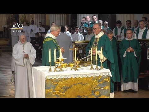 Messe d’installation de Mgr Ribadeau Dumas, recteur-archiprêtre de Notre-Dame de Paris