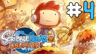 Scribblenauts Unlimited Gameplay Walkthrough | Part 4 | FEEDING CANNIBALS!
