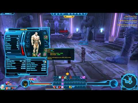 SWTOR SI Sorc LS Korriban Class Quest - A Map for the Future