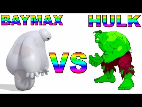 Hulk VS Baymax(Big Hero 6 parody)