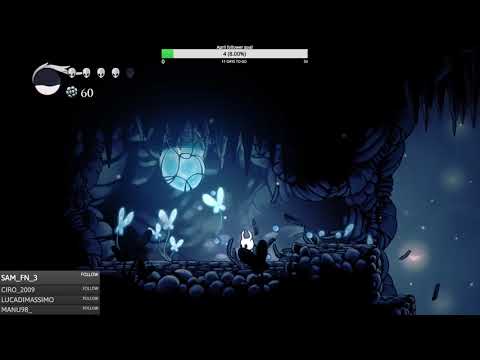 HOLLOW KNIGHT - BLIND RUN - PARTE 1 - Live Twitch 94Kiwj94