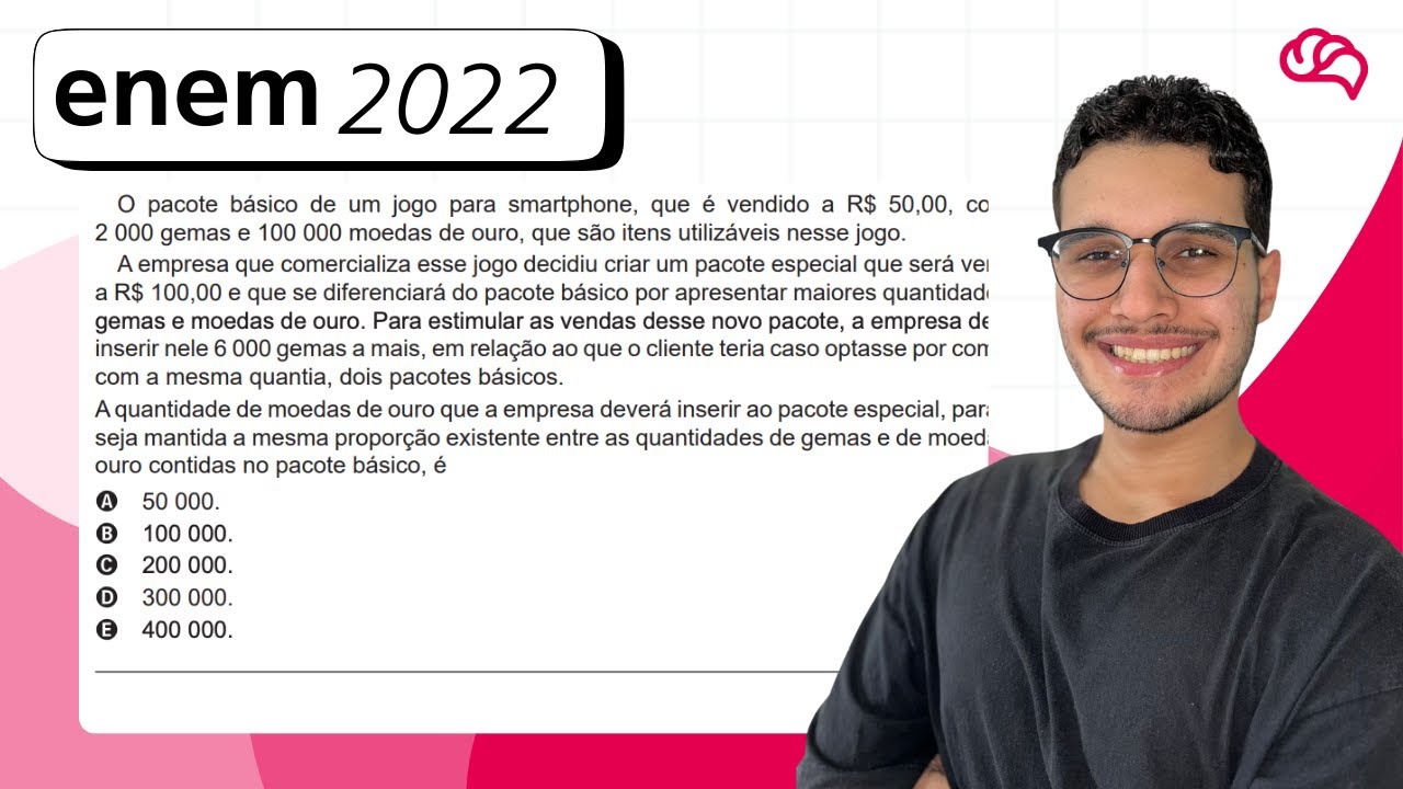 Resolução em Vídeo — Questão 145 ENEM 2022