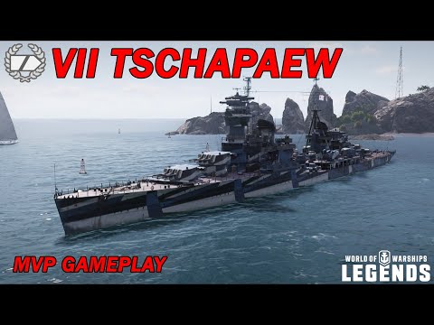 TSCHAPAEW - 252.000 Schaden mit 3.200 Base XP! - World of Warships Legends