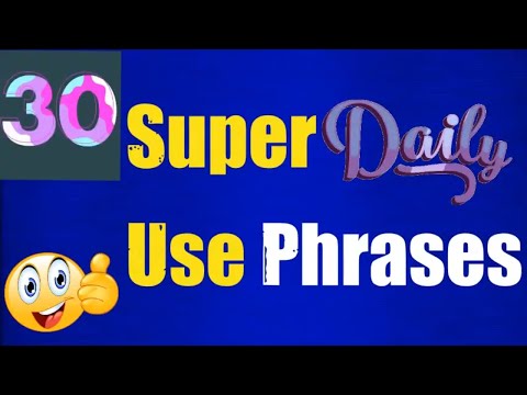 30 Super Common Phrases To Improve Your English Speaking Skills| Daily Use Spoken English Sentences