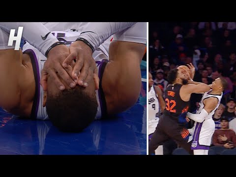 HOW Is This a Foul?! 😳 Westbrook Gets Elbowed in the Face… Foul Still Called on Him