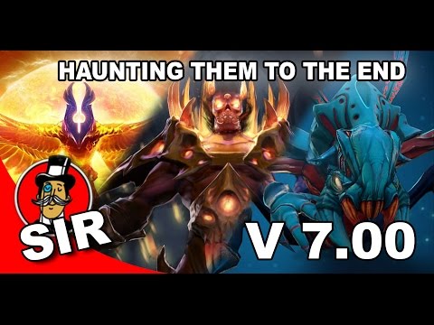 DOTA 2 - V. 7.00 - Haunting them to the end - Shadow Demon - Weaver - Phoenix - Killing complication