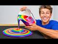 Extreme Rainbow Art Challenge
