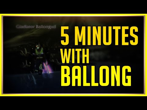 5 minutes with Ballong (Gladiator Rogue Druid Arenas | BC Classic Season 1)