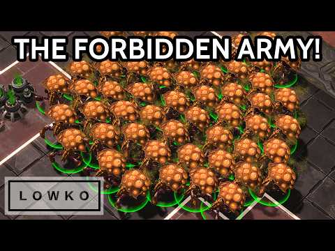 Dark's MASS Swarm Host Army! (StarCraft 2)