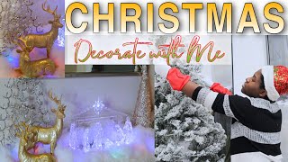 2022 CHRISTMAS DECORATE WITH ME | CHRISTMAS TREE SETUP | ENTRYWAY DECORATING IDEAS 2022