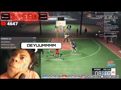 IShowSpeed has a heated argument with his teammate bliq😂