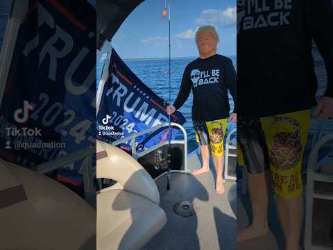 Trump vs Biden Deep Sea Fishing 🤣
