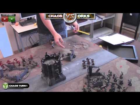 Chaos Vs Orks Warhammer 40k Battle Report - Banter Batrep Ep 2 - Part 1/6