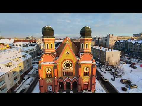 Zalaegerszeg (Hungary) in snow
