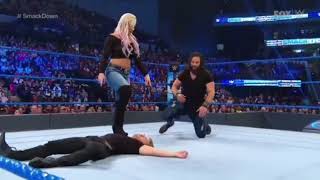 Dana Brooke pin and victory pose on Drake Maverick 