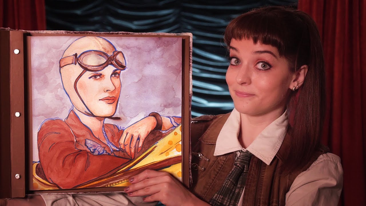 #1 AMELIA EARHART | Aviadora Pioneira | O Álbum das Mulheres Incríveis