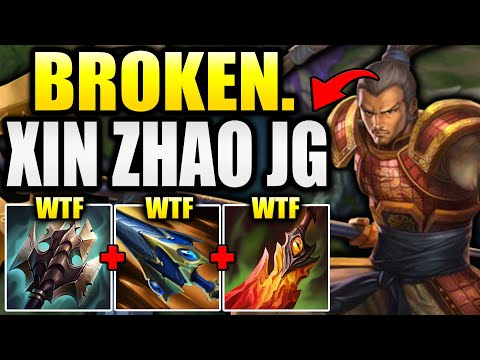 IF YOU STOP BUILDING XIN ZHAO JUNGLE WRONG, THIS CHAMP IS SUPER BROKEN!