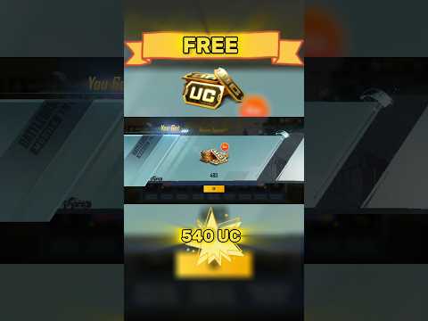 Free 540 UC In Bgmi😍 Welcome Back Event!