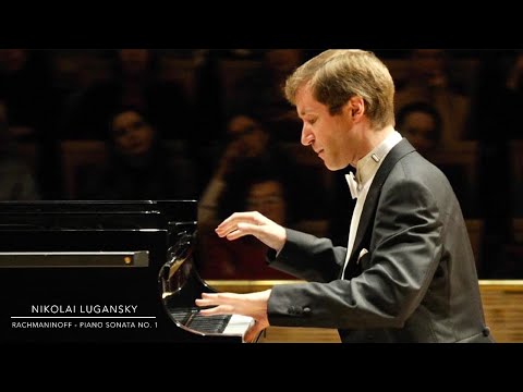 Lugansky - Rachmaninoff Piano Sonata No. 1 - Live