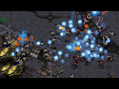 THE CARRIERS! Bisu 🇰🇷 (P) vs Light 🇰🇷 (T) on Benzene - StarCraft - Brood War Remastered