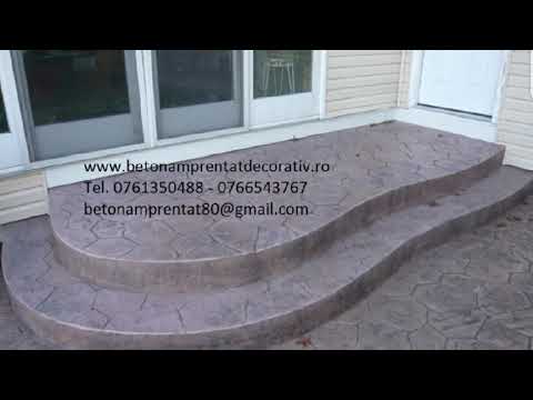 Beton Amprentat Câmpeni - Buzău  Tel.0761350488 -0766543767