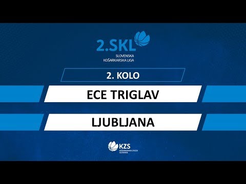 ECE Triglav : Ljubljana - 2. kolo - 2. SKL za moške - Sezona 2019/20