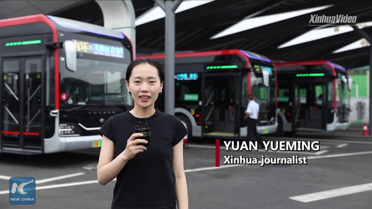 China Menjadi Negara Transportasi Bus  Tanpa Pengemudi Dengan Dukungan Jaringan 5G