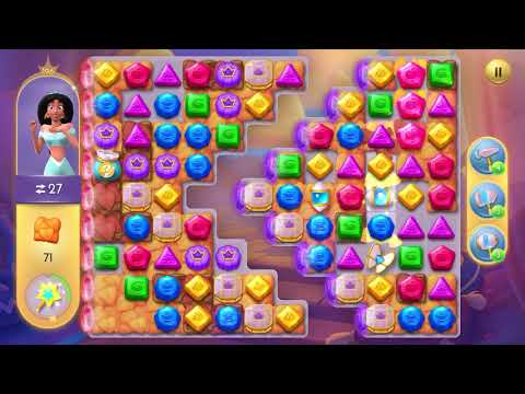 Disney Princess Majestic Quest Level 196 NO BOOSTERS - A S GAMING ✔