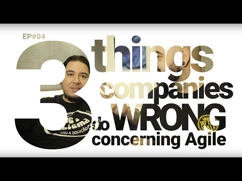 [ep04] 3 things companies do wrong concerning Agile feat. RafaK21 | OKR's - Squads - Design Thinking