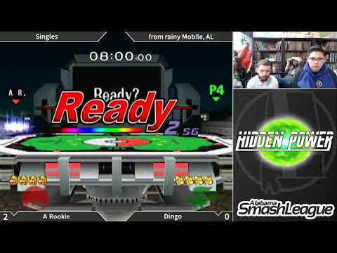 Hidden Power (March 2018): Melee Singles LQ - A Rookie (Mario) vs. Dingo (Fox, Falco)