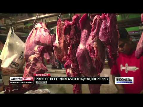 Beef Price Increased To Rp 140. 000 Per KG