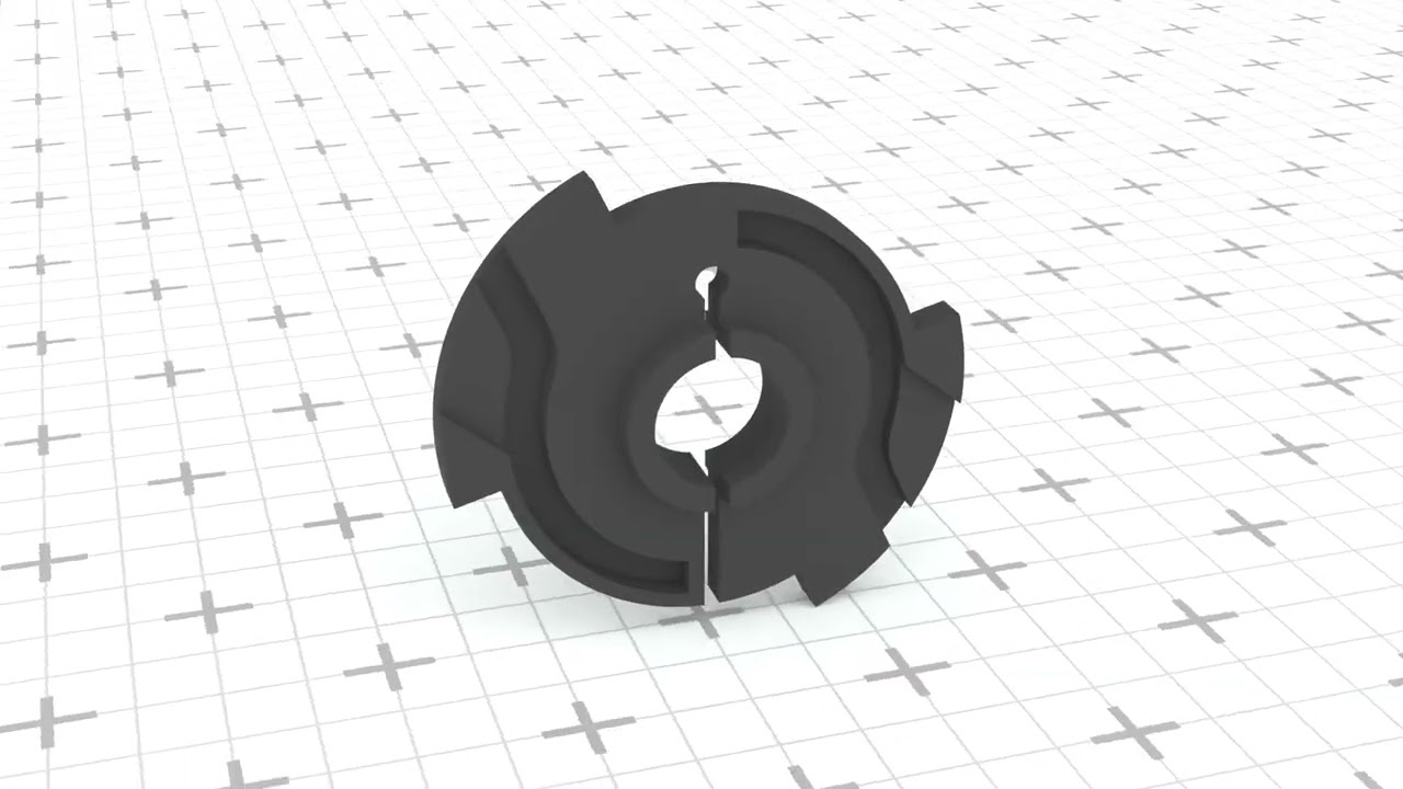 Recoil Starter Assembly Briggs Stratton 593959 3D Print Model