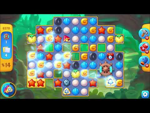 Fishdom Level 8378 walkthrough #fishdom #gaming